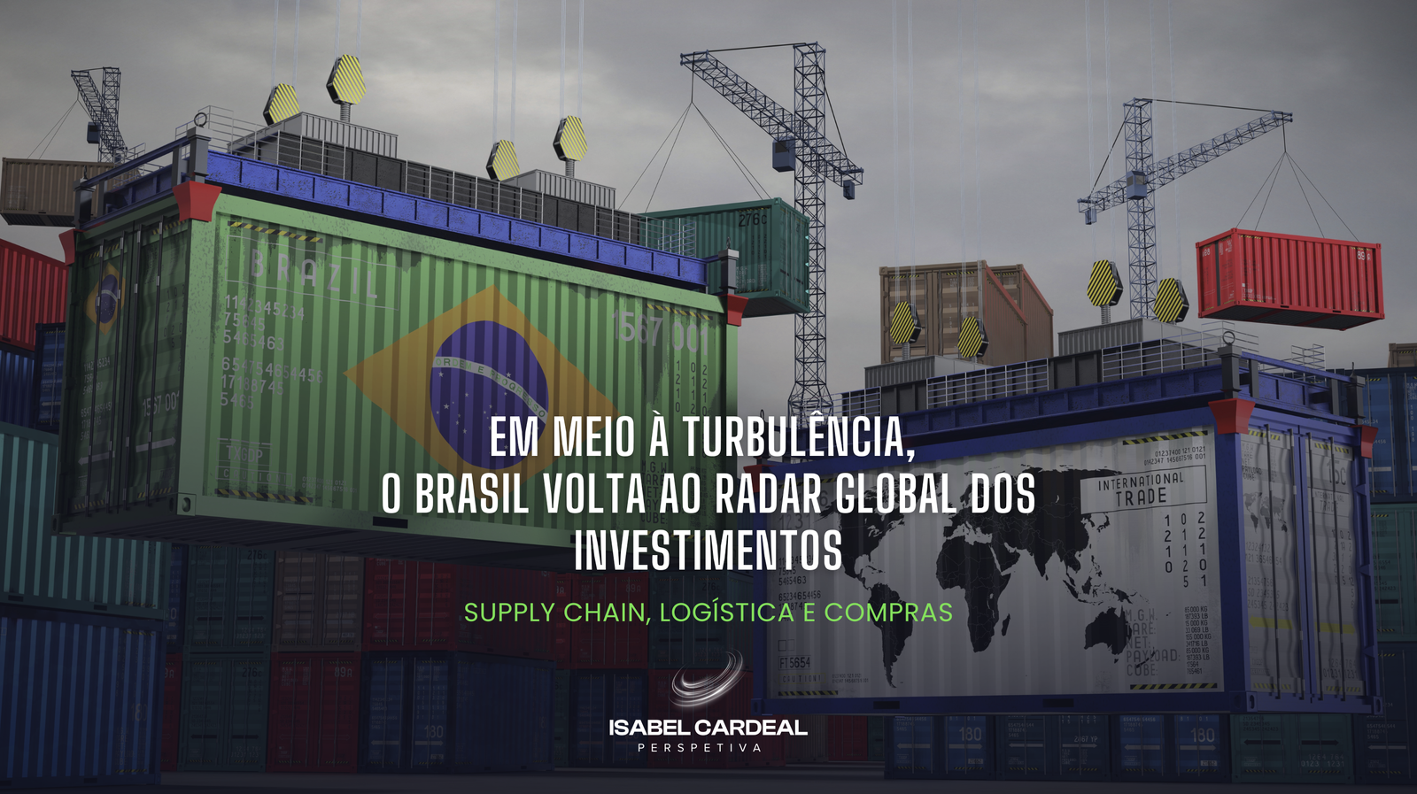 Brasil é o segundo país que mais atrai investimento estrangeiro em 2025