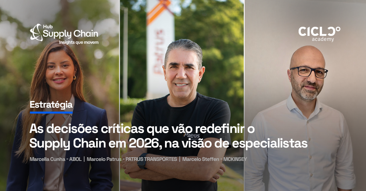 Supply chain de 2026: desafios, perspectivas e o que o ano vai exigir das empresas