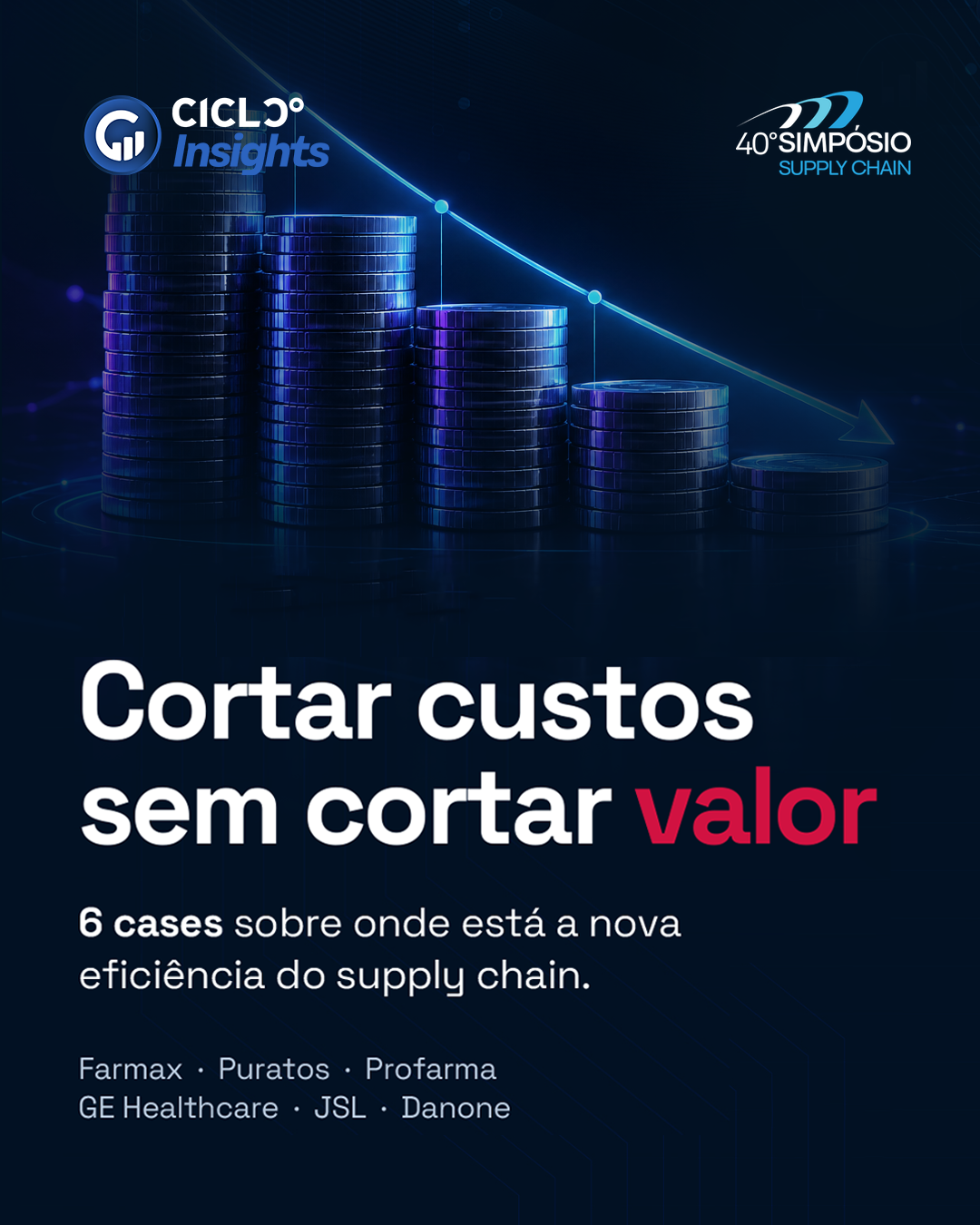 Cortar custos sem cortar valor: onde está a nova eficiência do supply chain?